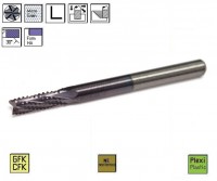 SK fréza pr. 2,4 x 9,5 mm 5bř. 25° TiAlN , CERANIT