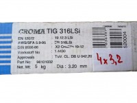 Svářecí drát 3,2mm ELGA CROMA 316LSi TIG , 1kg