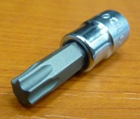 Zástrčná hlavice 1/4 torx T 27 , HONITON