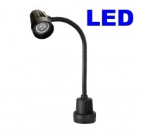 Strojní LED lampa ohebná 12V s magnetem , VLED-20L-12V