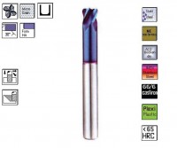 SK torická fréza 4bř. 30° TiAlN , CERANIT