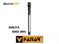 Závitník strojní M12x1,5 HSSE PM HL ISO2E (6HX) DIN374 spirálový (45°) MasterTap , FANAR