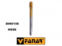 Tvářecí závitník G 1/4 HSSE TiN SR , DIN5156 , FANAR