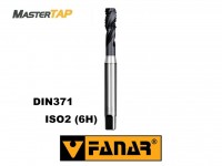 Závitník strojní M5 HSSE PM HL ISO2 (6HX) DIN371 spirálový (45°) MasterTap , FANAR