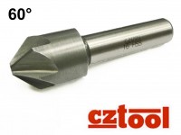 Vícebřitý záhlubník 60° HSS DIN334A , CZTOOL 