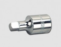 Zástrčná 1/2" gola hlavice s vnějším čtyřhranem 10mm