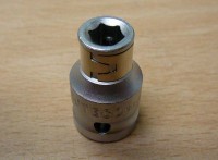 Adaptér gola 3/8" pro bity 1/4 , PROTECO