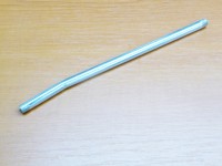 Tlaková hadice 24cm kovová , závit NPT 1/8"