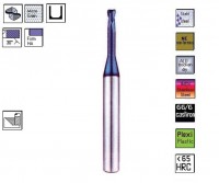 SK torická odlehčená fréza 2bř. 30° TiAlN , CERANIT